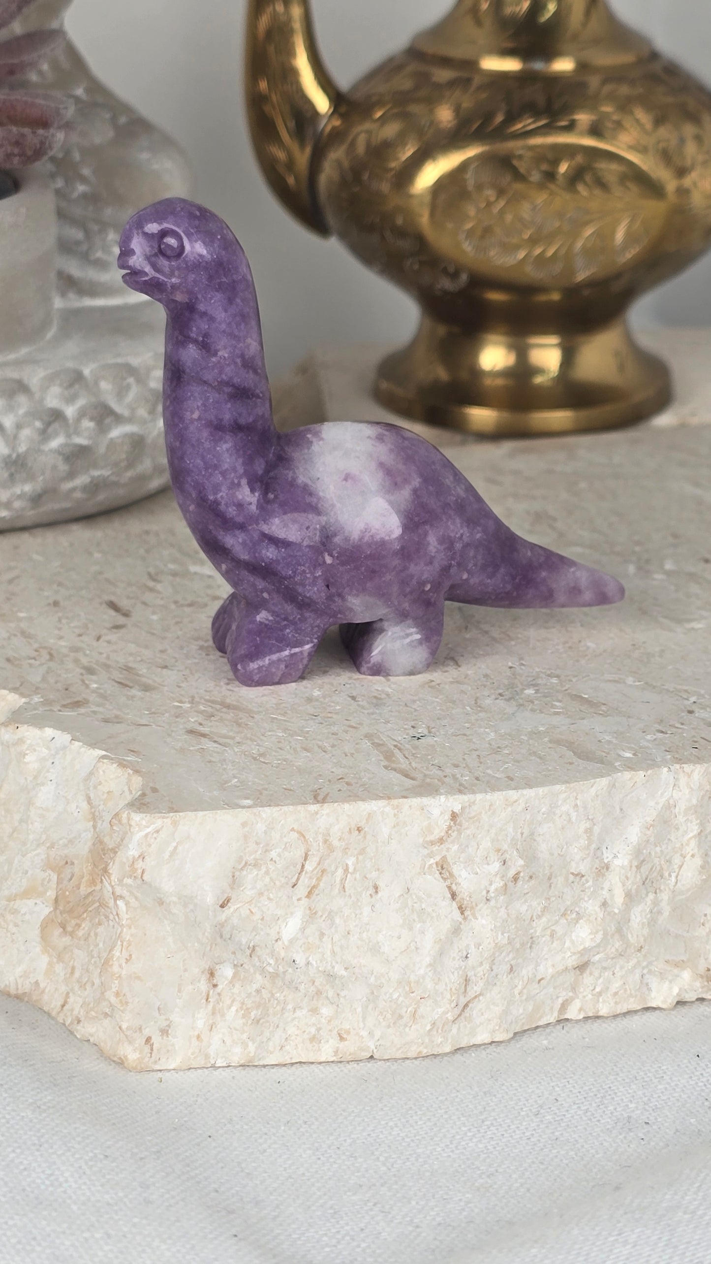 Lepidolite Dinosaur
