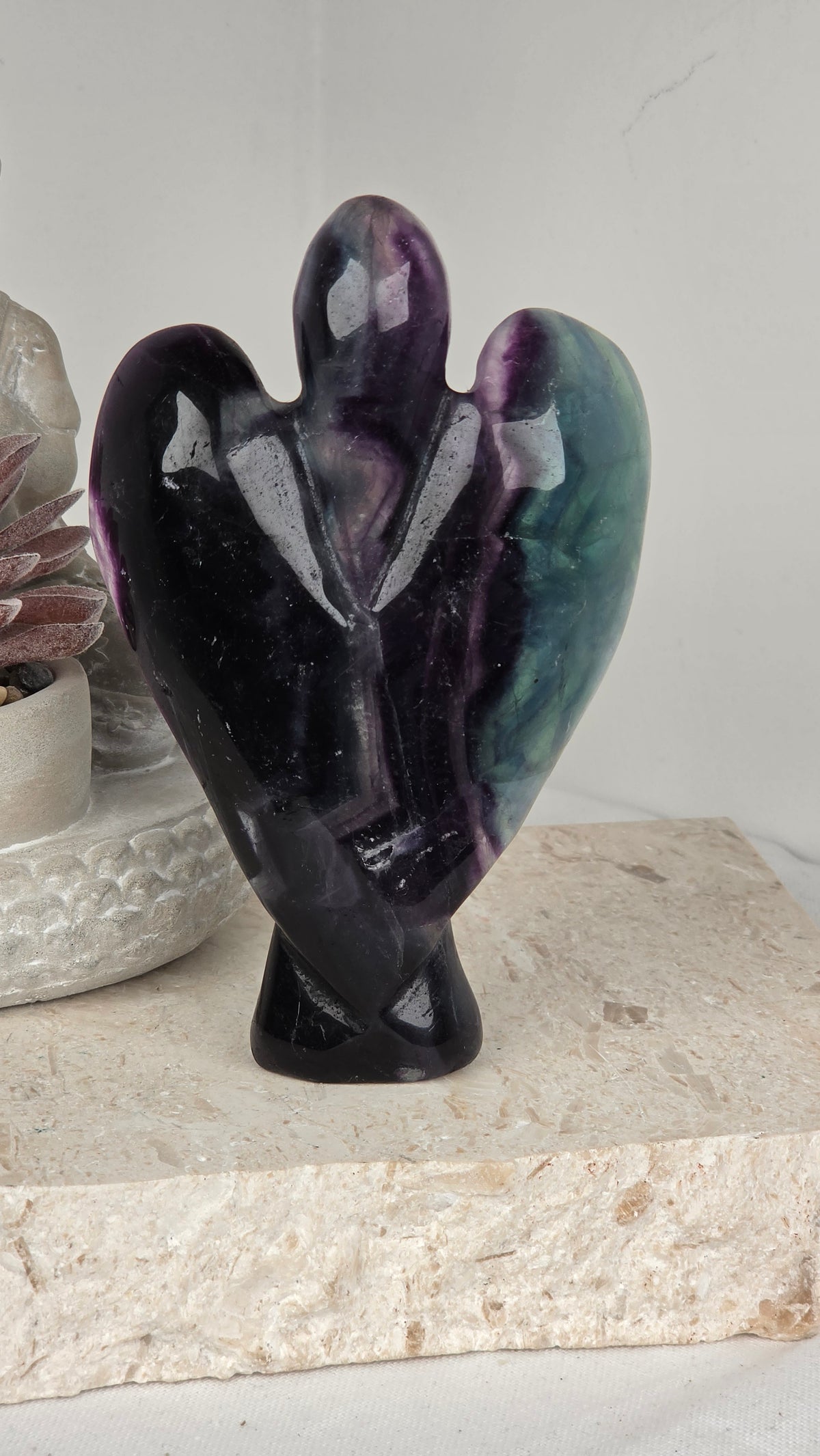 Rainbow Fluorite Angel