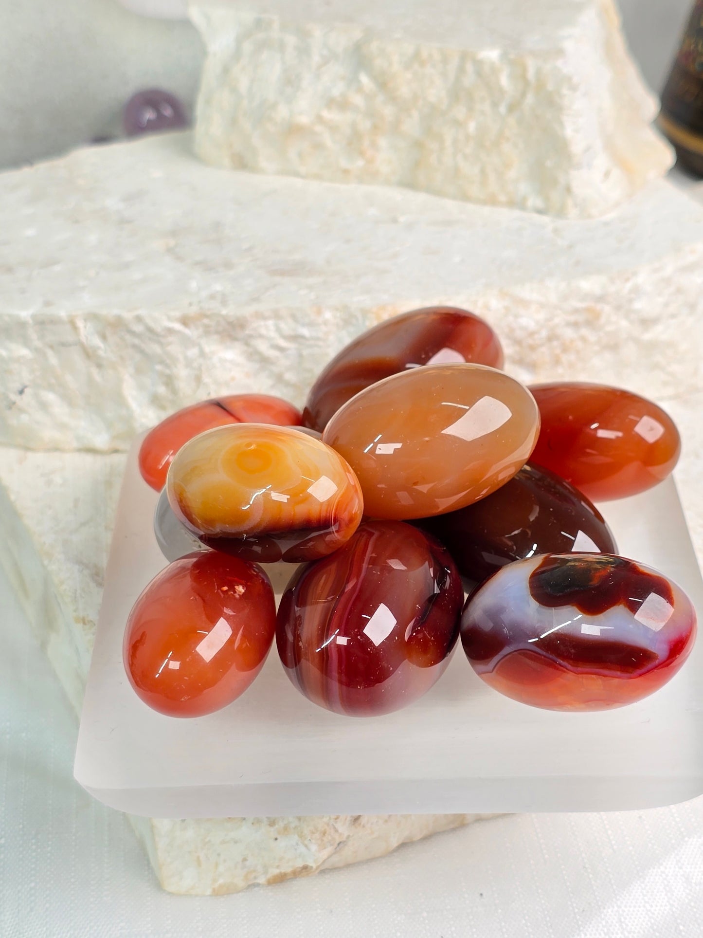 Carnelian Tumble Stones