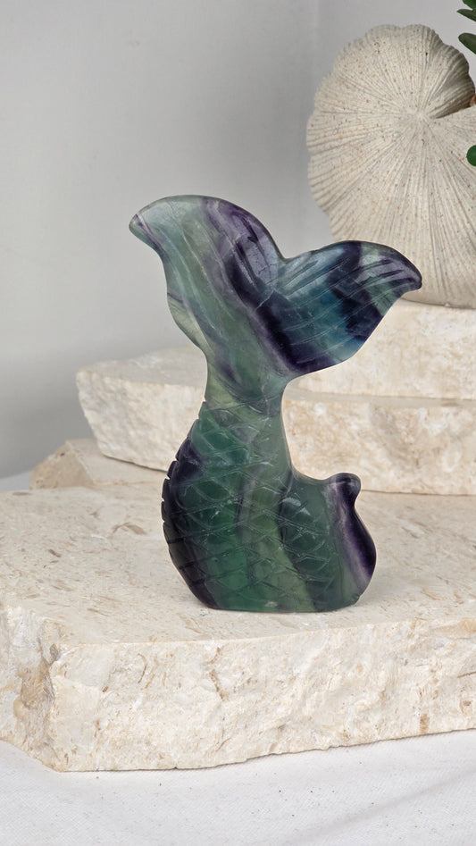 Fluorite Mermaid Tail
