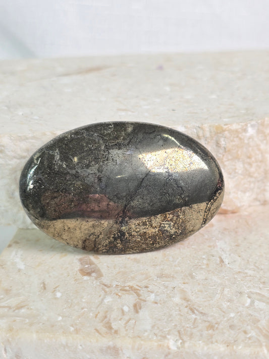 Pyrite Palm Stones