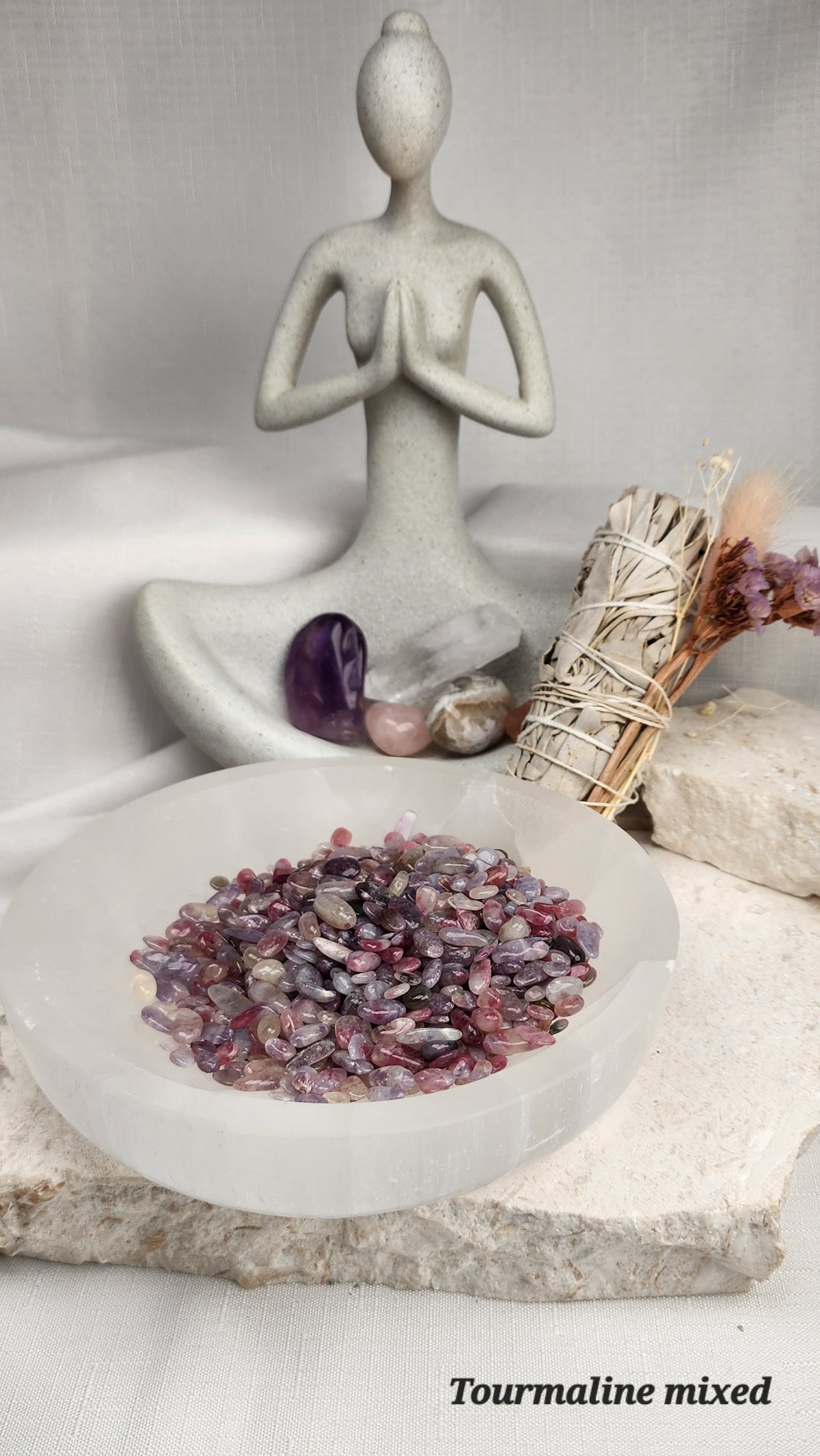 Solstice Chip Mixed Colour Tourmaline Chips – crystalsolstice