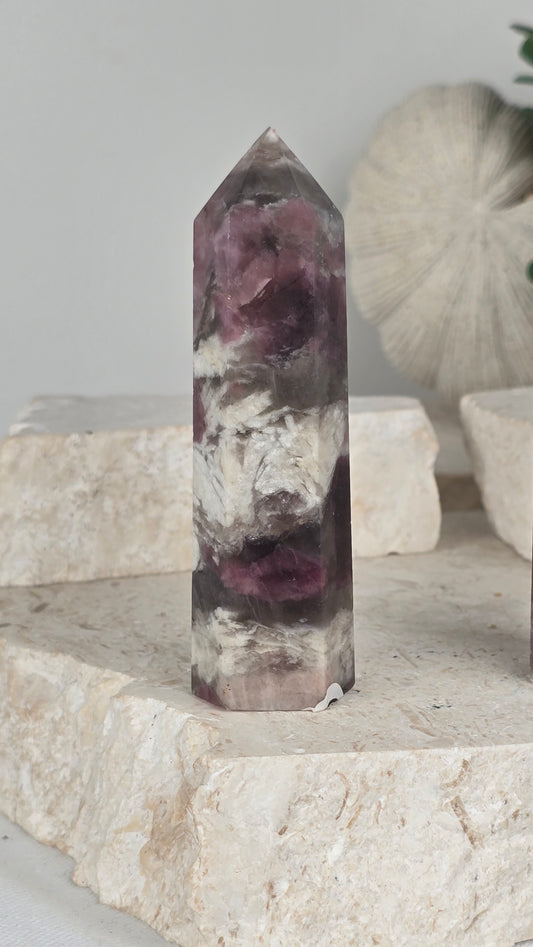 Pink Tourmaline Tower