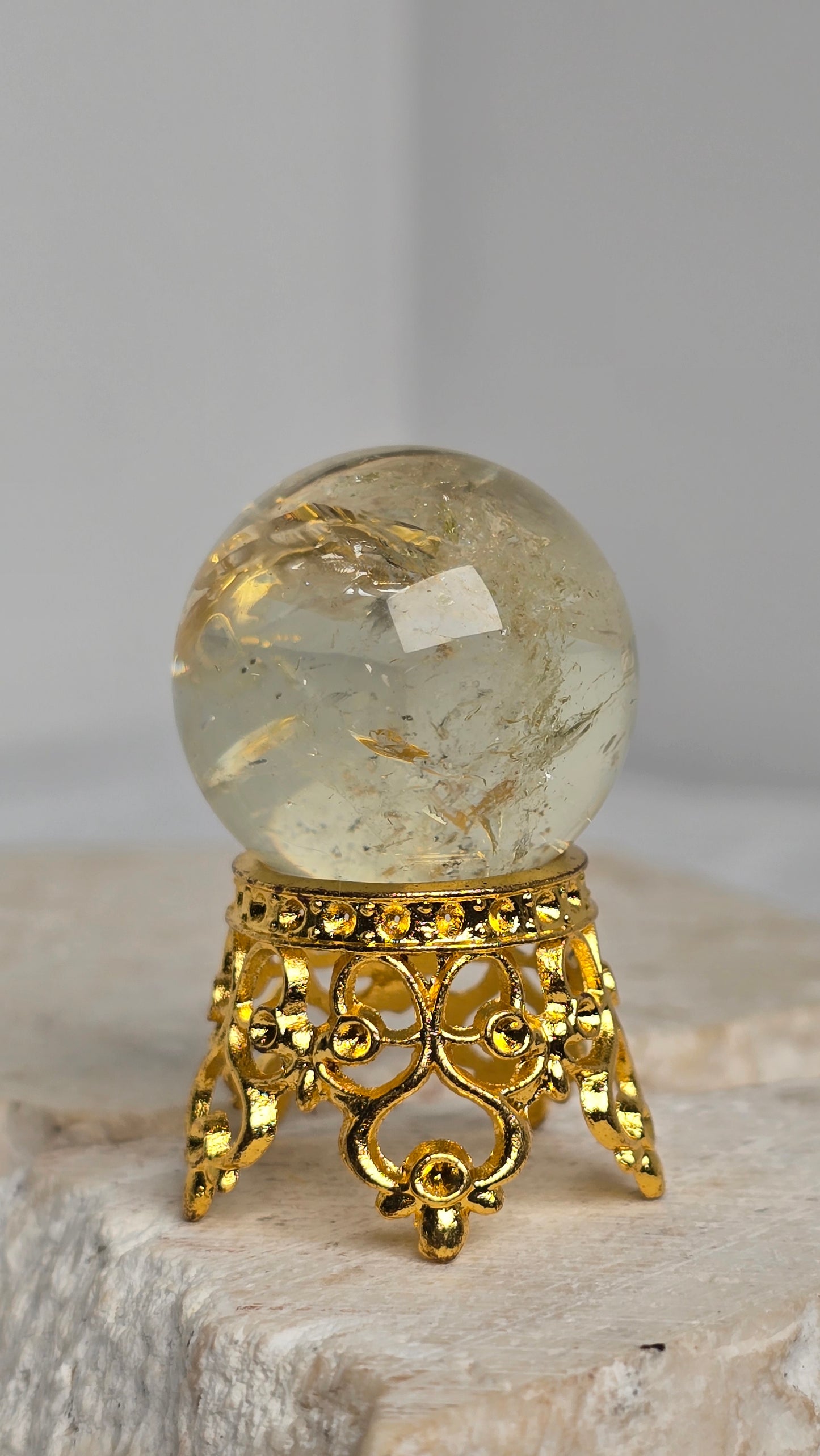 2.5cm Citrine Spheres