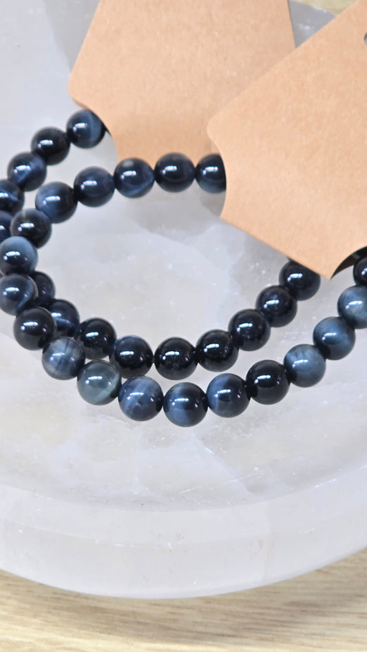 Blue Tigers Eye Bracelet
