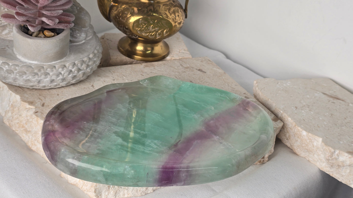 Large Fluorite Plate