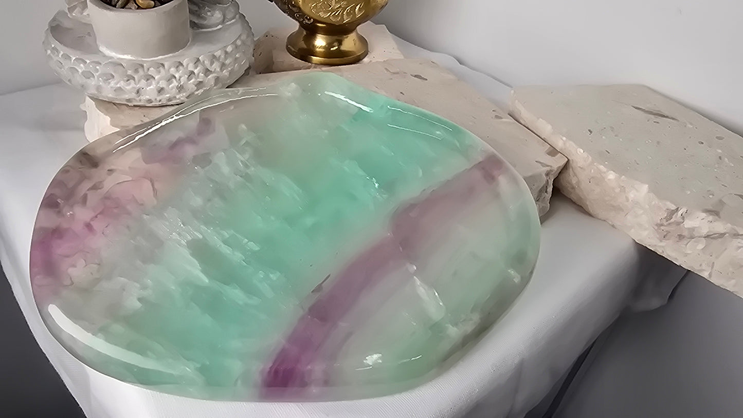 Large Fluorite Plate