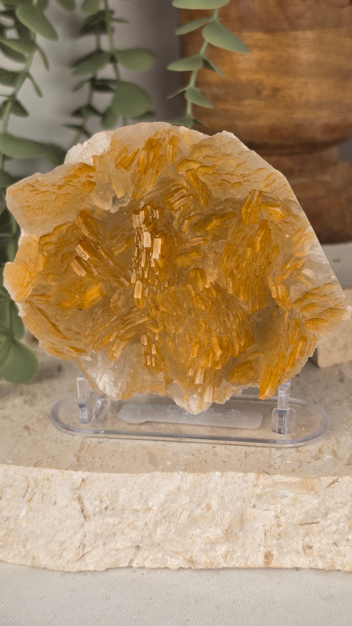 Collectors Grade Gold Biscuit Barite