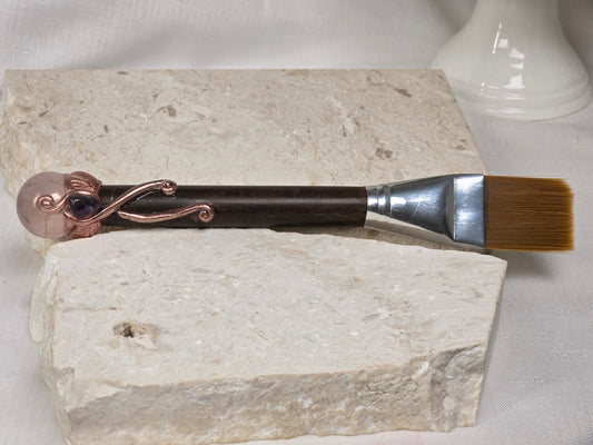 Rose Quartz tipped Altar Brush/paint brush