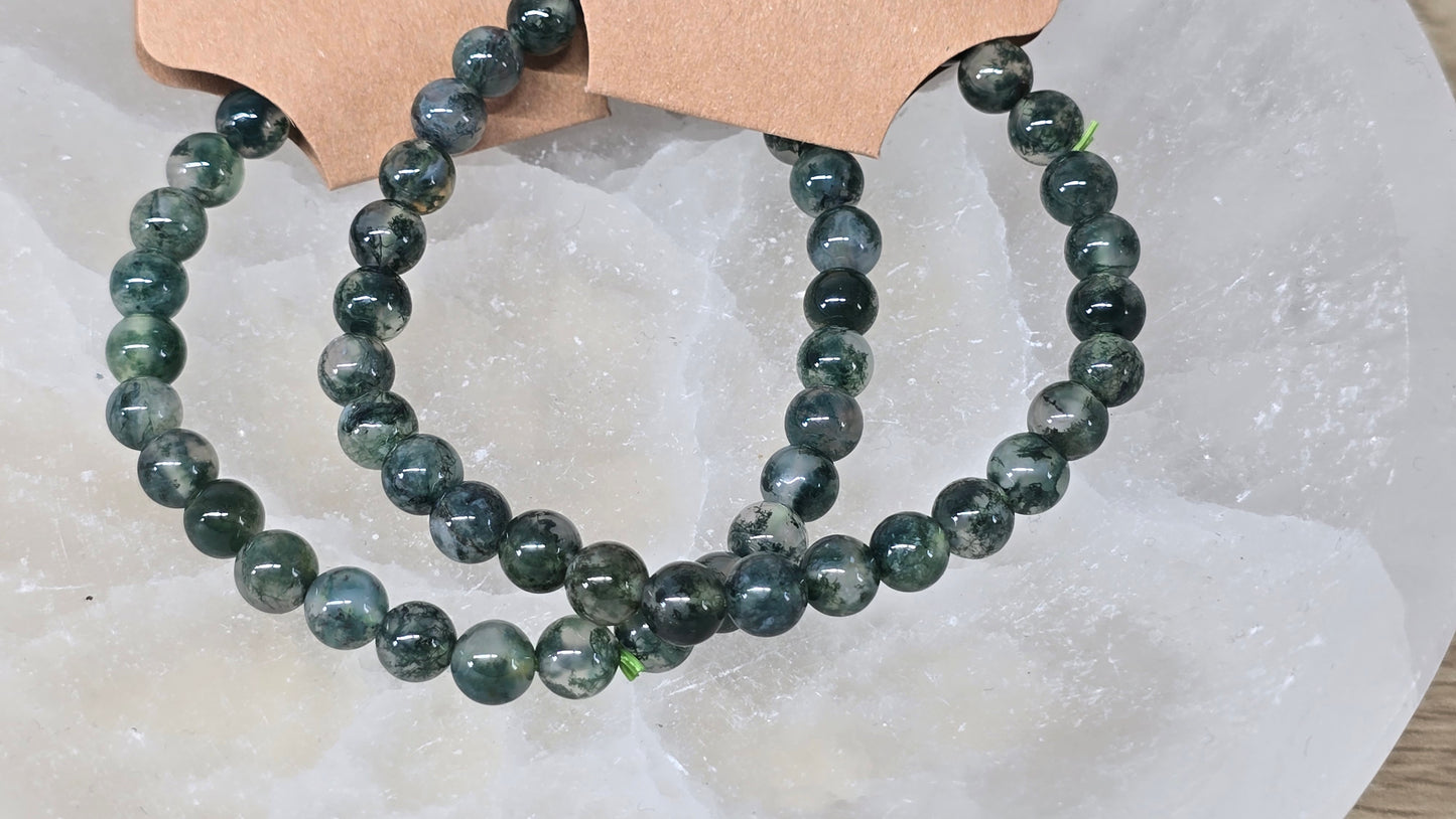 Moss Agate Bracelet