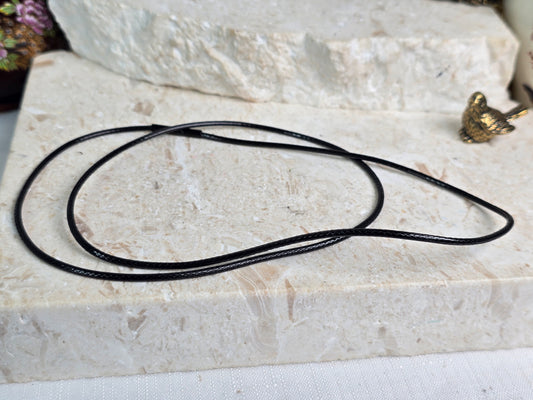 66cm Waxed Leather Cord Necklace