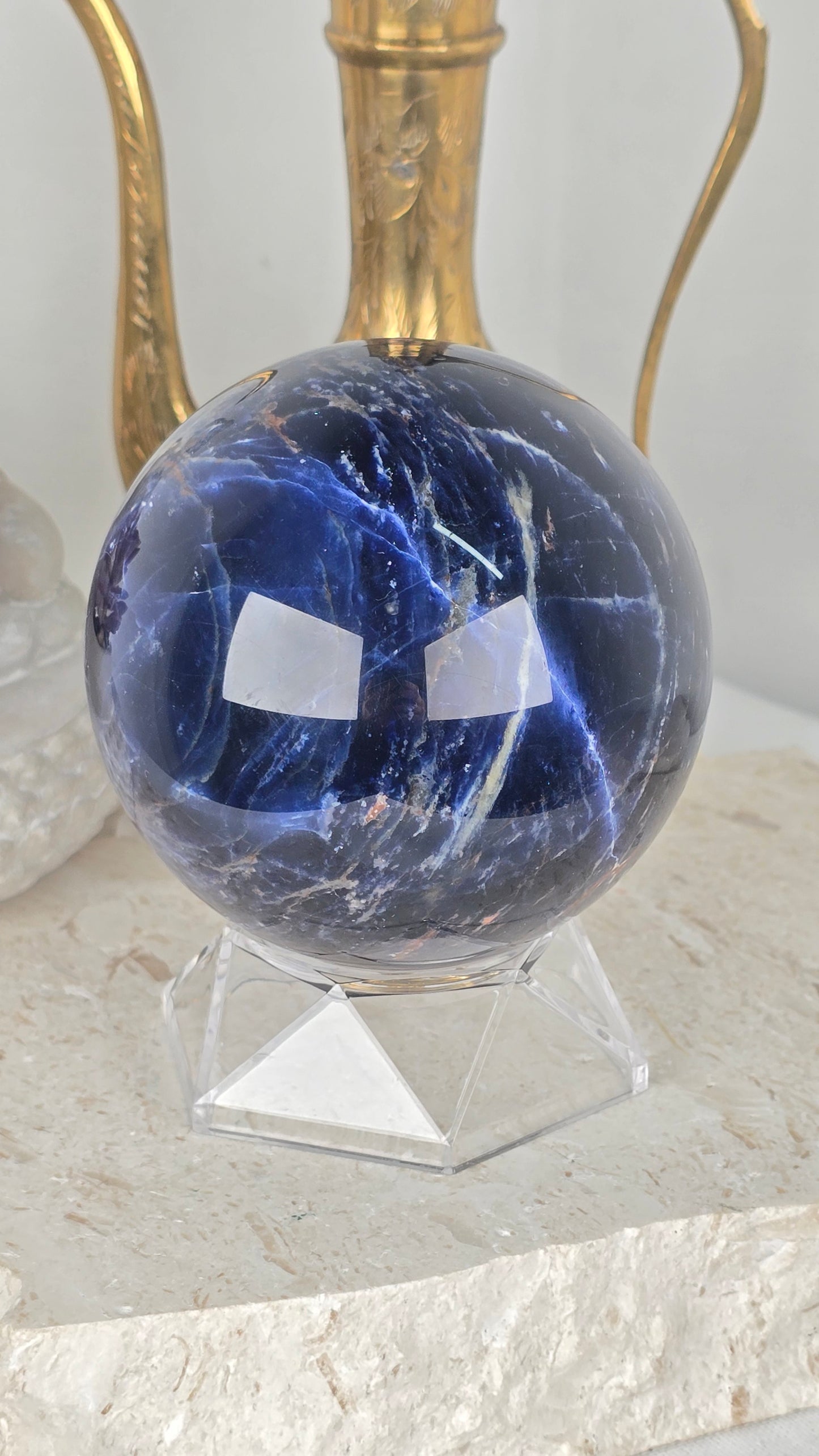 AAA Grade Sodalite Large Sphere