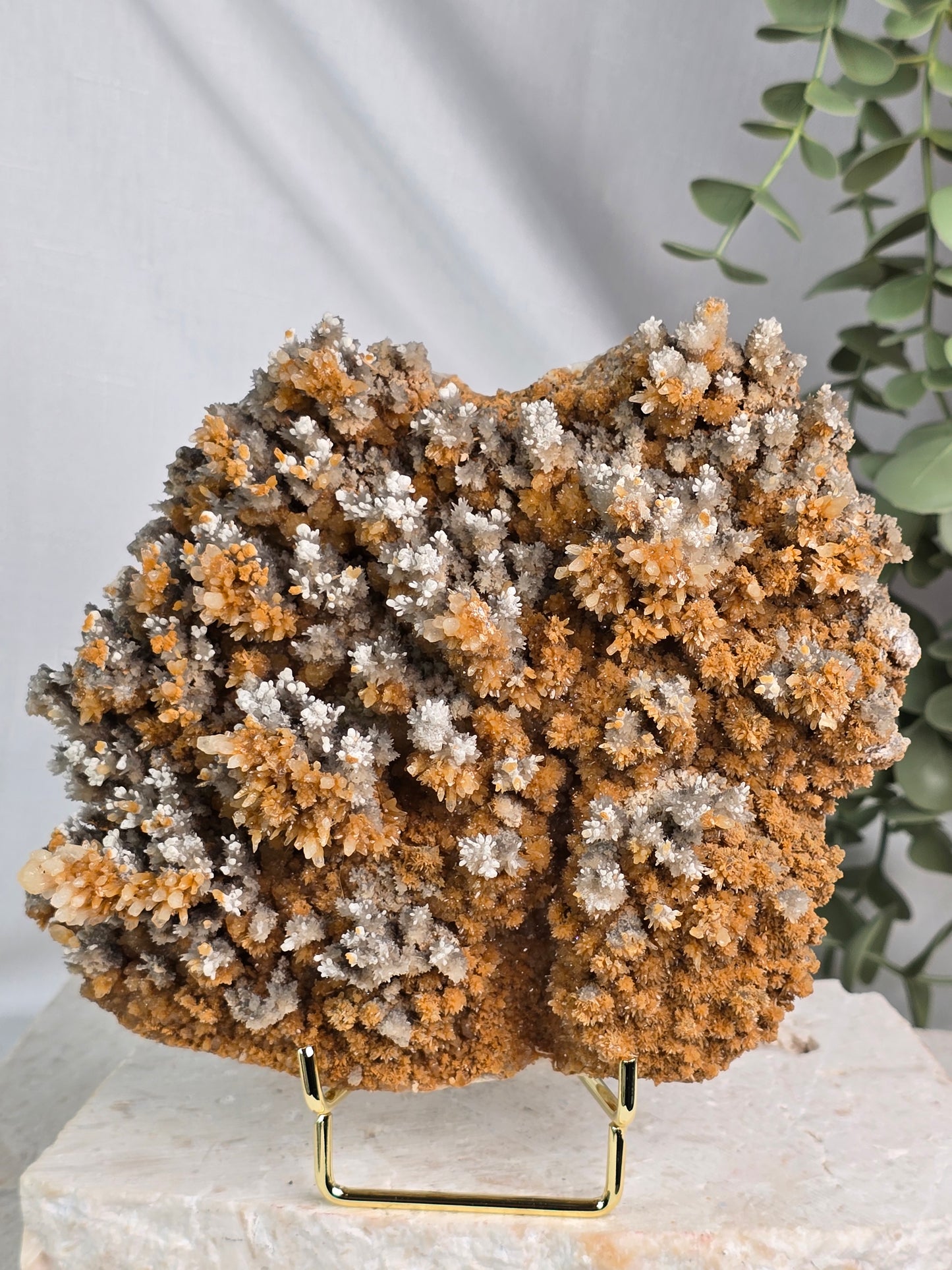 Rare Large Flower Calcite Specimen