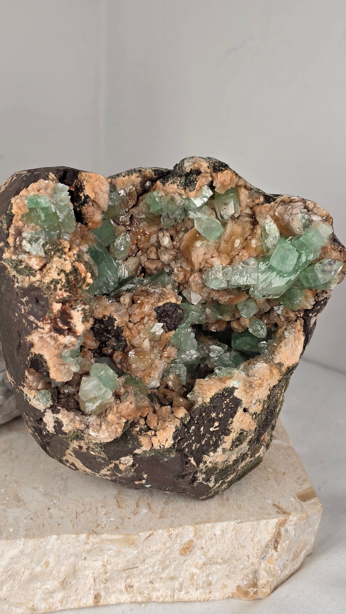 Green Apophyllite Cave