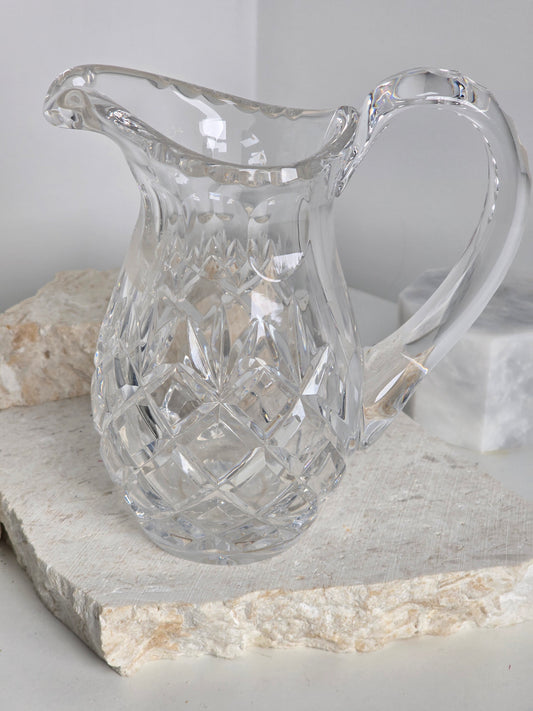 Vintage Lead Crystal Pitcher/Jug