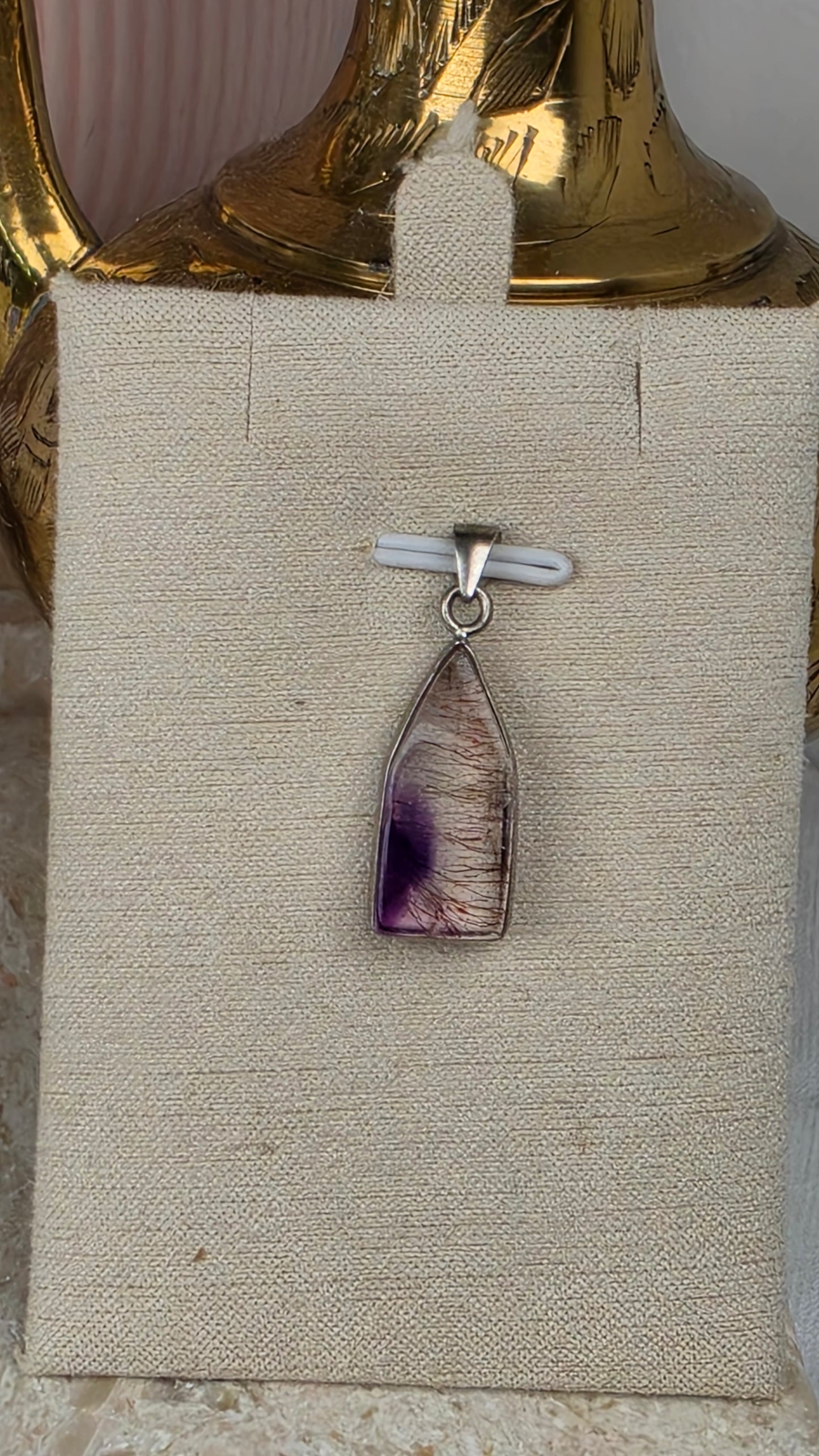 Super 7 Sterling Silver Pendant
