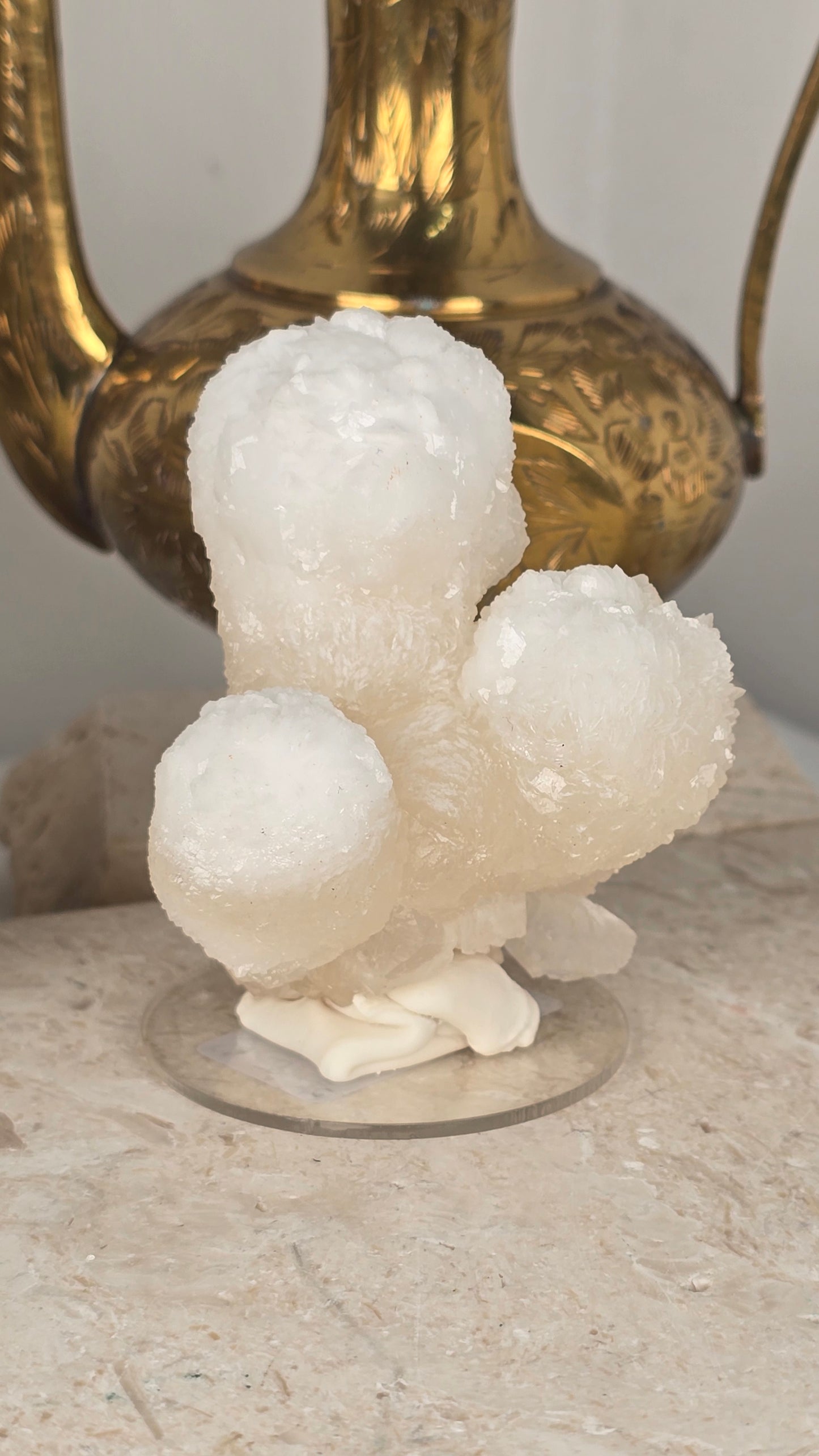 White Barite Specimen