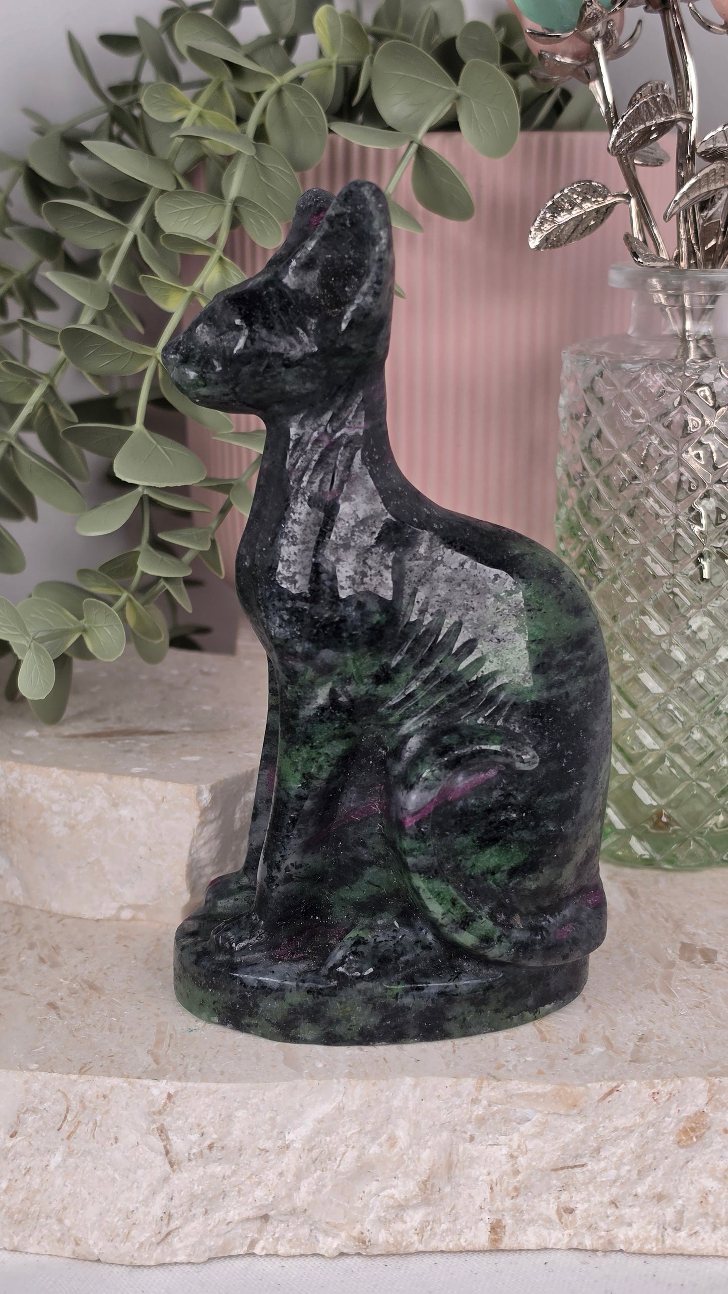 Ruby Zoisite Large Cat