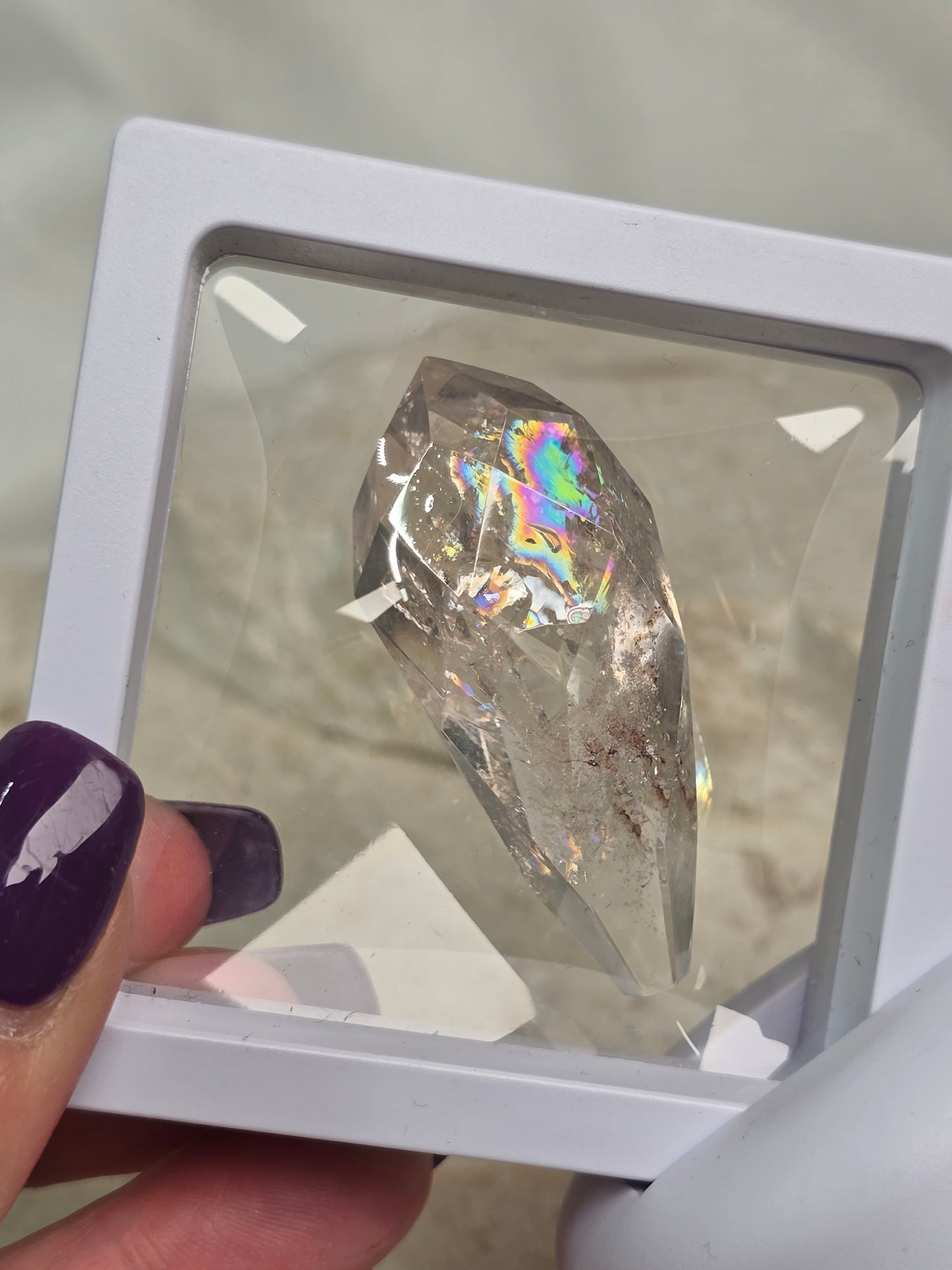 Collectors Grade Faceted Himalayan Quartz Point