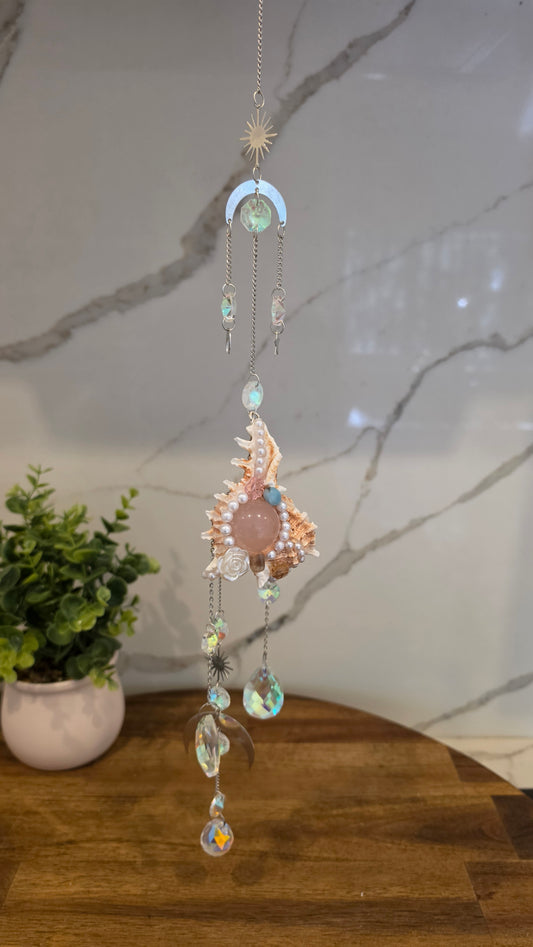 Mermaid Shell Suncatcher