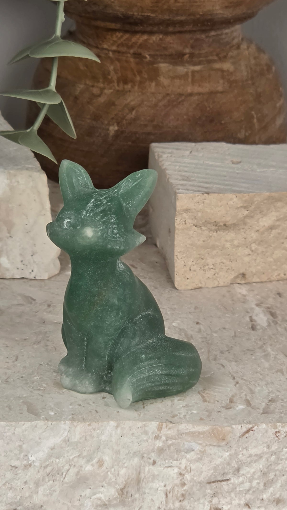 Sitting Foxes