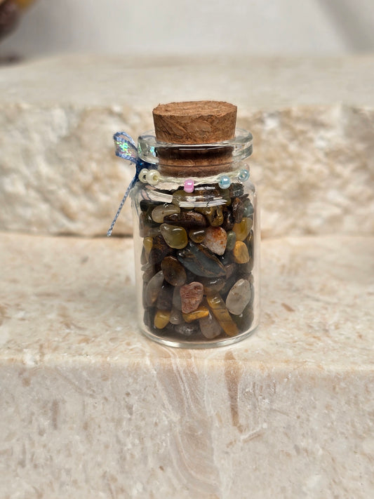 Pietersite Chip Jar