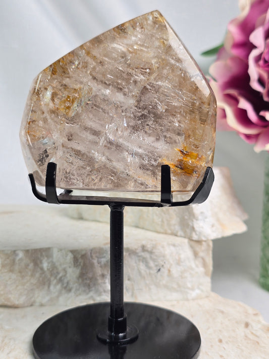 Himalayan Skelton Quartz with Garden Freeform