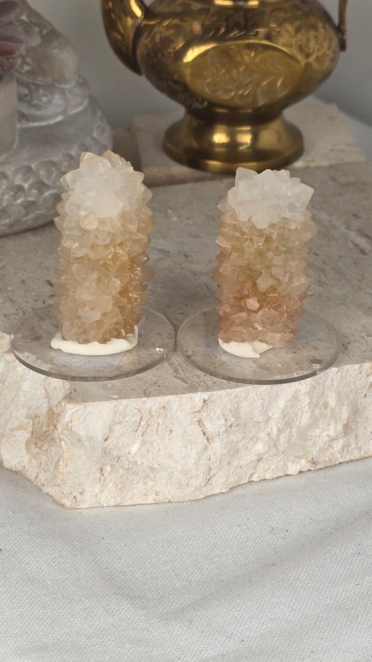 Himalayan Pine Cone Quartz Clusters