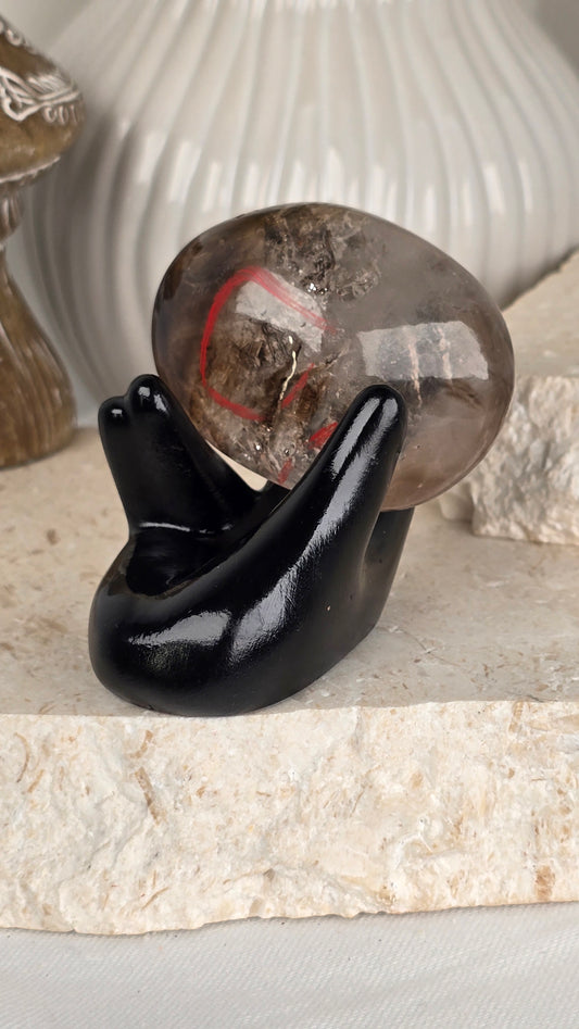 Smoky Quartz Enhydrous Freeform