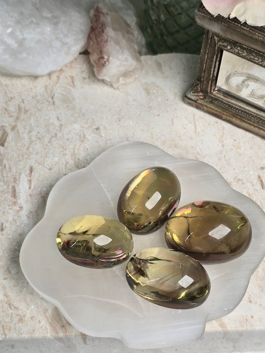 AAA+ Grade Smoky Citrine mini palms