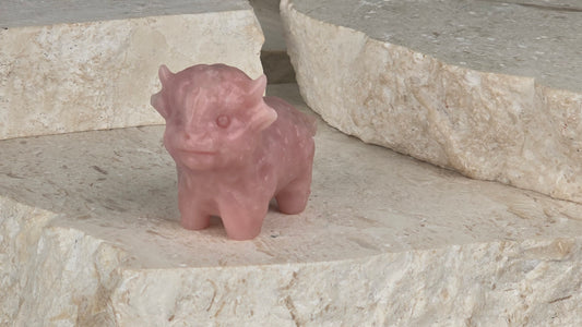 Pink Opal Cow