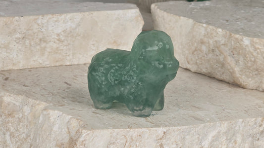 Green Fluorite Sheep