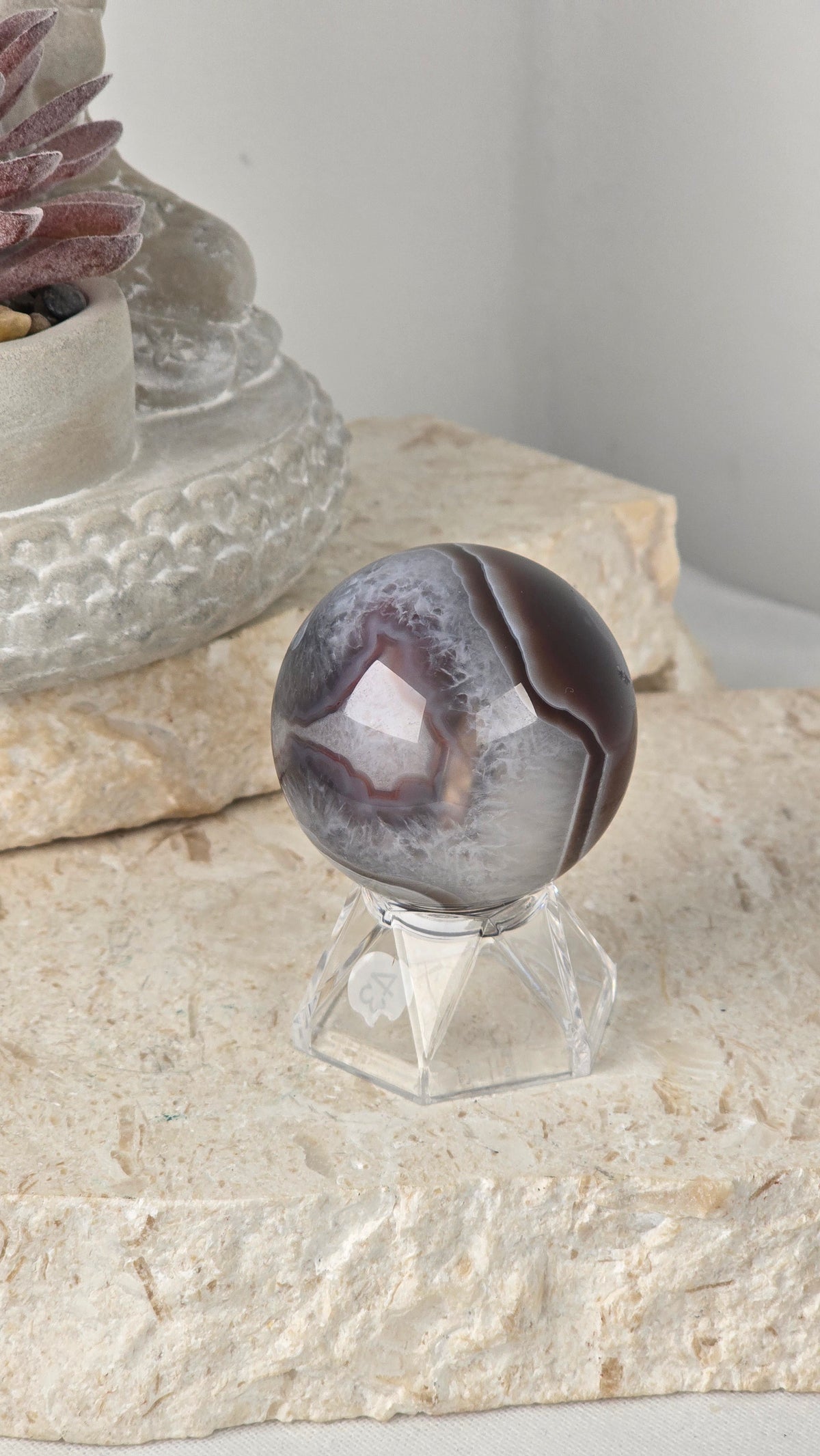 Swazi Agate Sphere